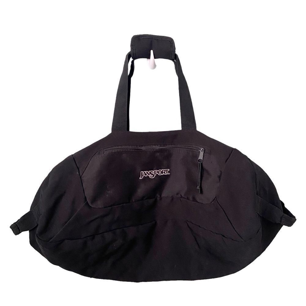 Jansport Black Duffle Bag